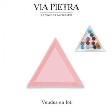 triangles organisateur bijoux perles, nail art, plateau organisateur perles, triangle plastique triage séparateur